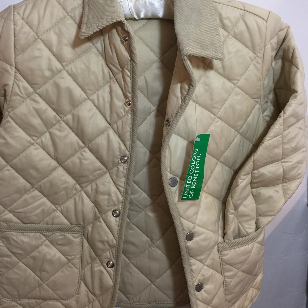 United Colors of Benetton Girls Tan Jacket
